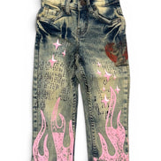 FWRD Toddler's Dreams Slim Straight Denim