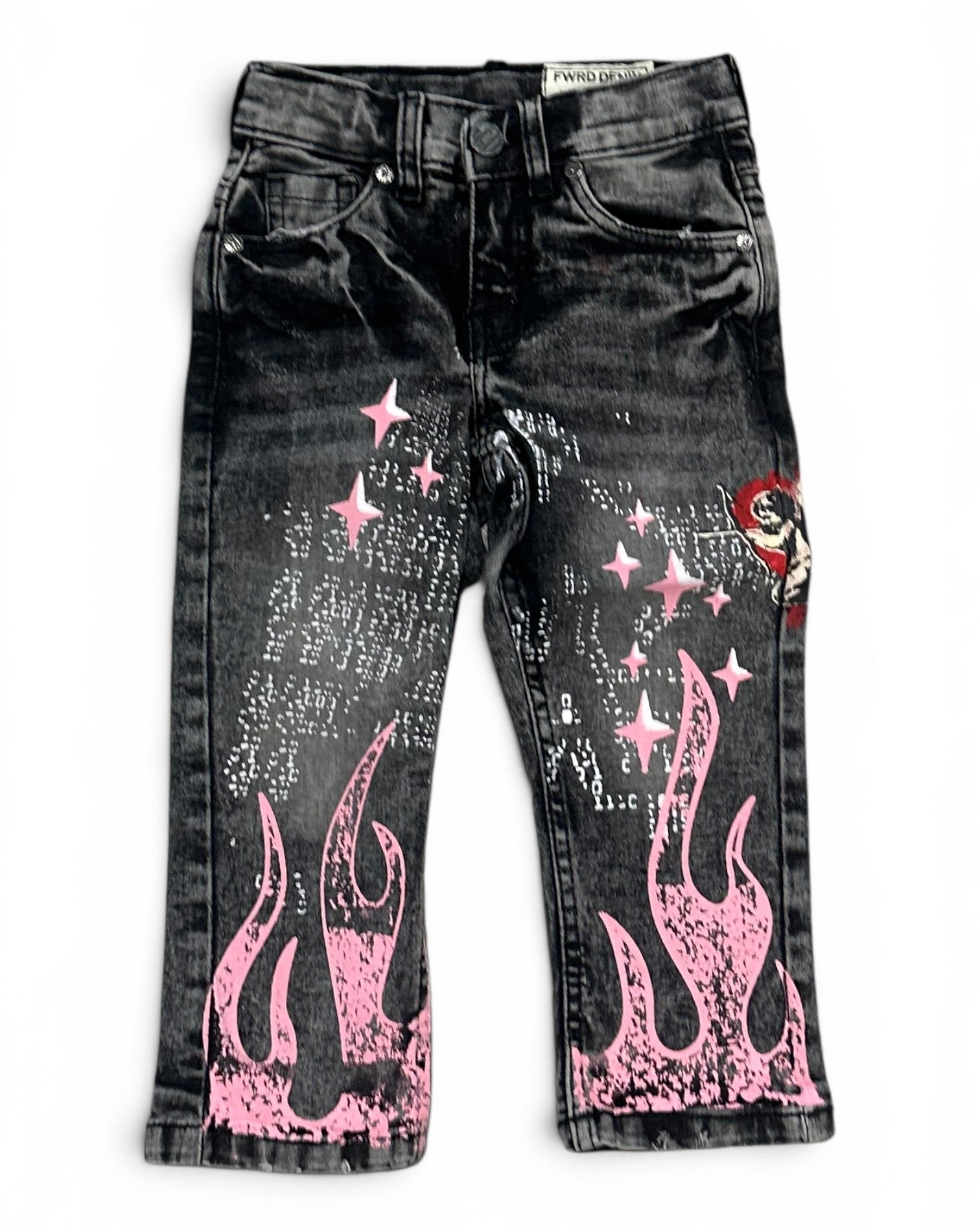 FWRD Toddler's Dreams Slim Straight Denim