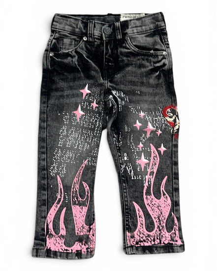 FWRD Toddler's Dreams Slim Straight Denim