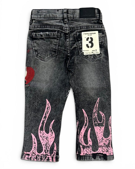 FWRD Toddler's Dreams Slim Straight Denim