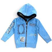 Elite Toddler's Double Layer Royal Full-Zip Hoodie