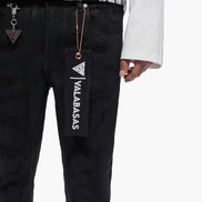 Trance Waxed Stacked Jeans