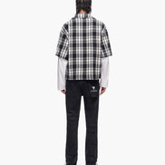 Trance Waxed Stacked Jeans
