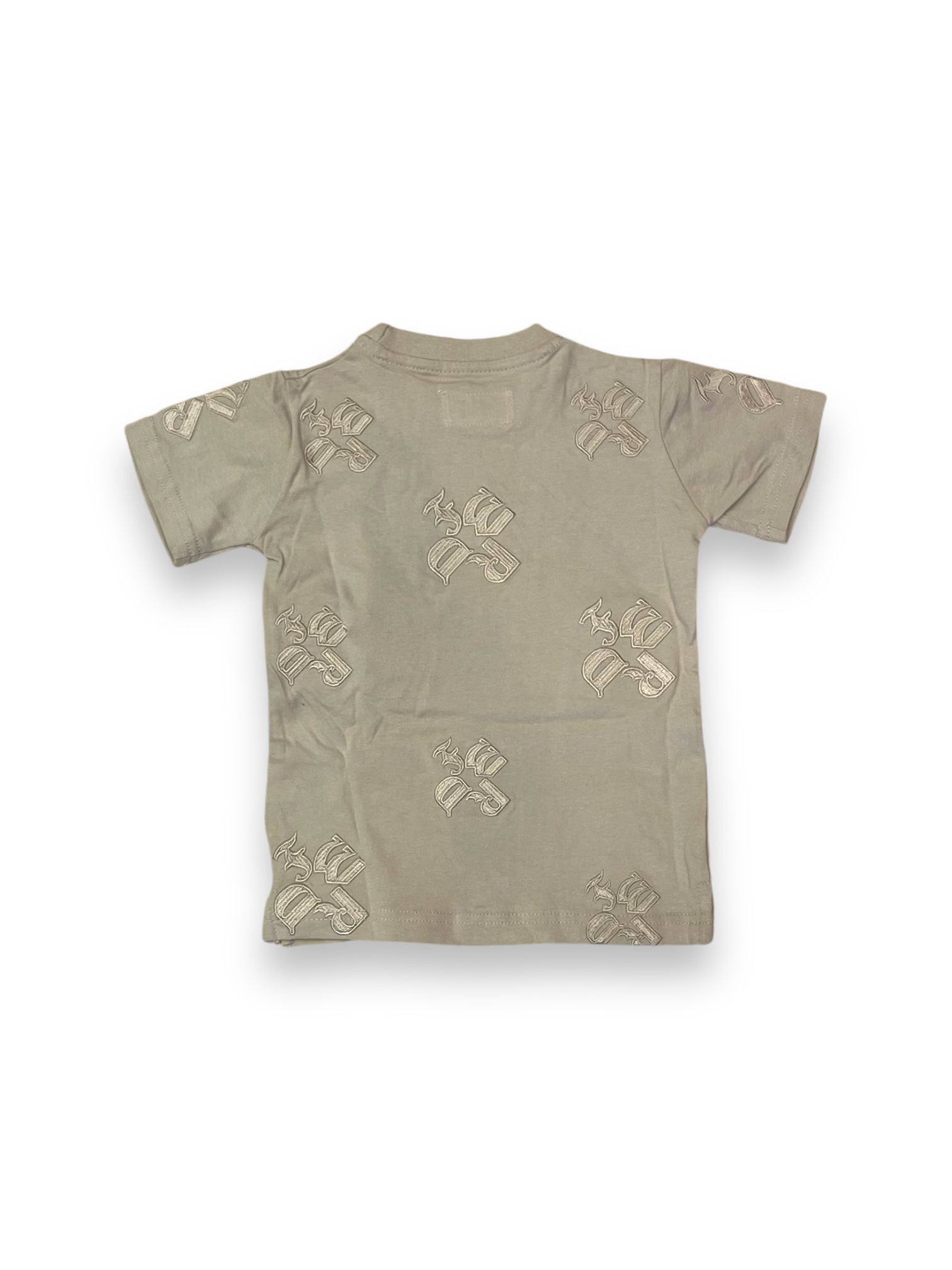 FWRD brand toddler emb tee in bone