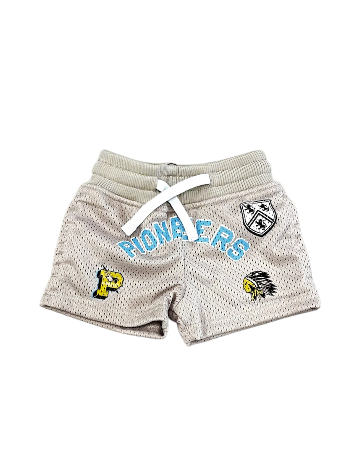 Toddler's Pioneers Practice Shorts In cream 