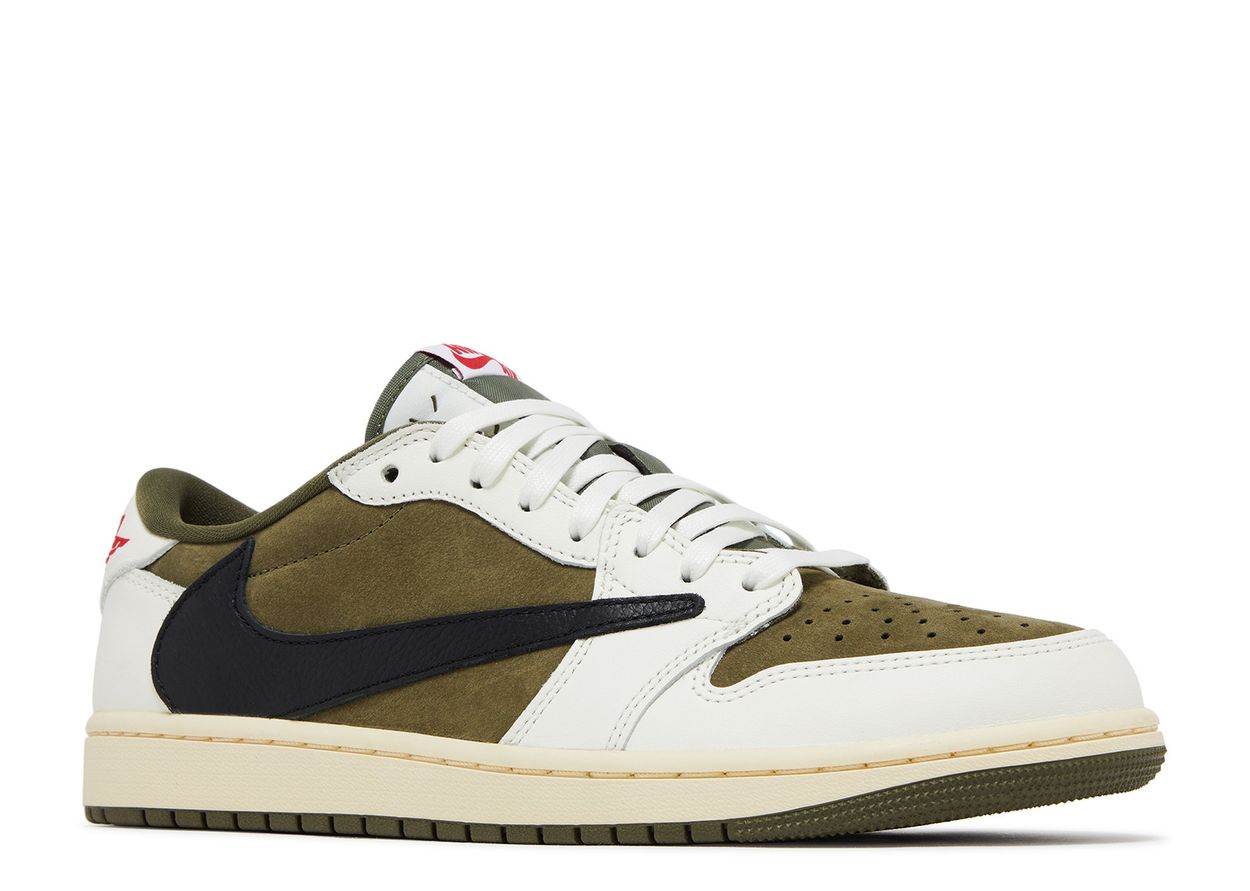 Jordan OG Retro 1’s Low Travis Scott Medium Olive Men