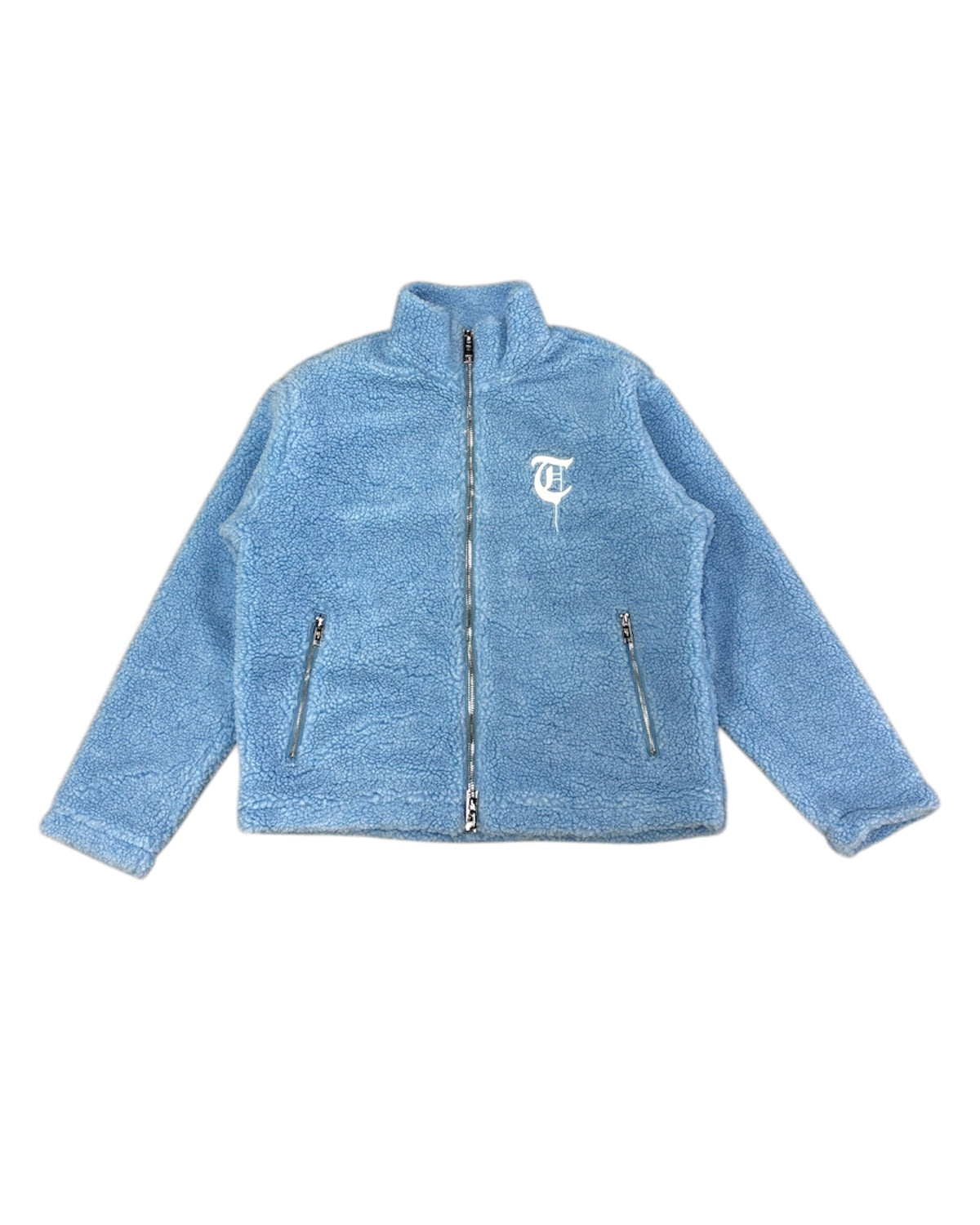 TRNCHS Wool Sweater in Carolina Blue Color 