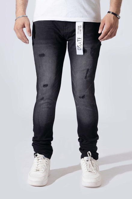 DZSTAR Super Stretch Distress Slim Jeans 414