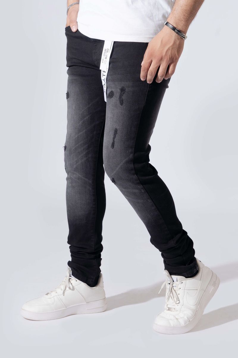 DZSTAR Super Stretch Distress Slim Jeans 414