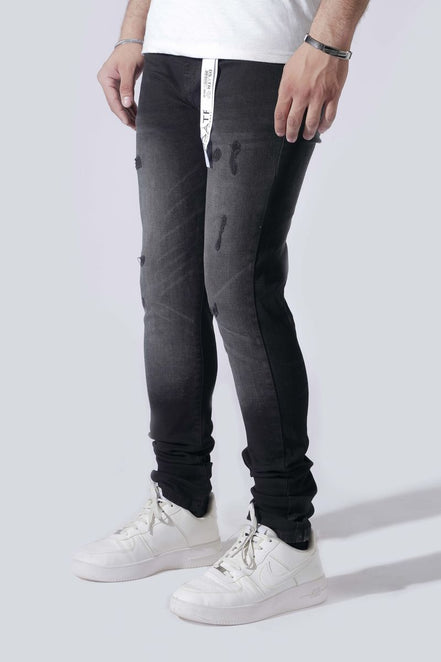 DZSTAR Super Stretch Distress Slim Jeans 414