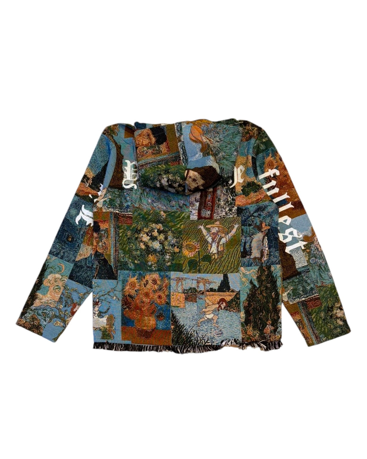 MAJESTIK VAN GOGH APPACHE TAPESTRY HOODIE