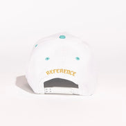 Reference vintage miami snapback in white 