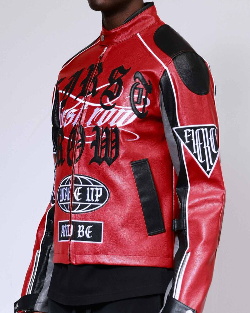 Wake Up and Be Fierce Racing Jackets