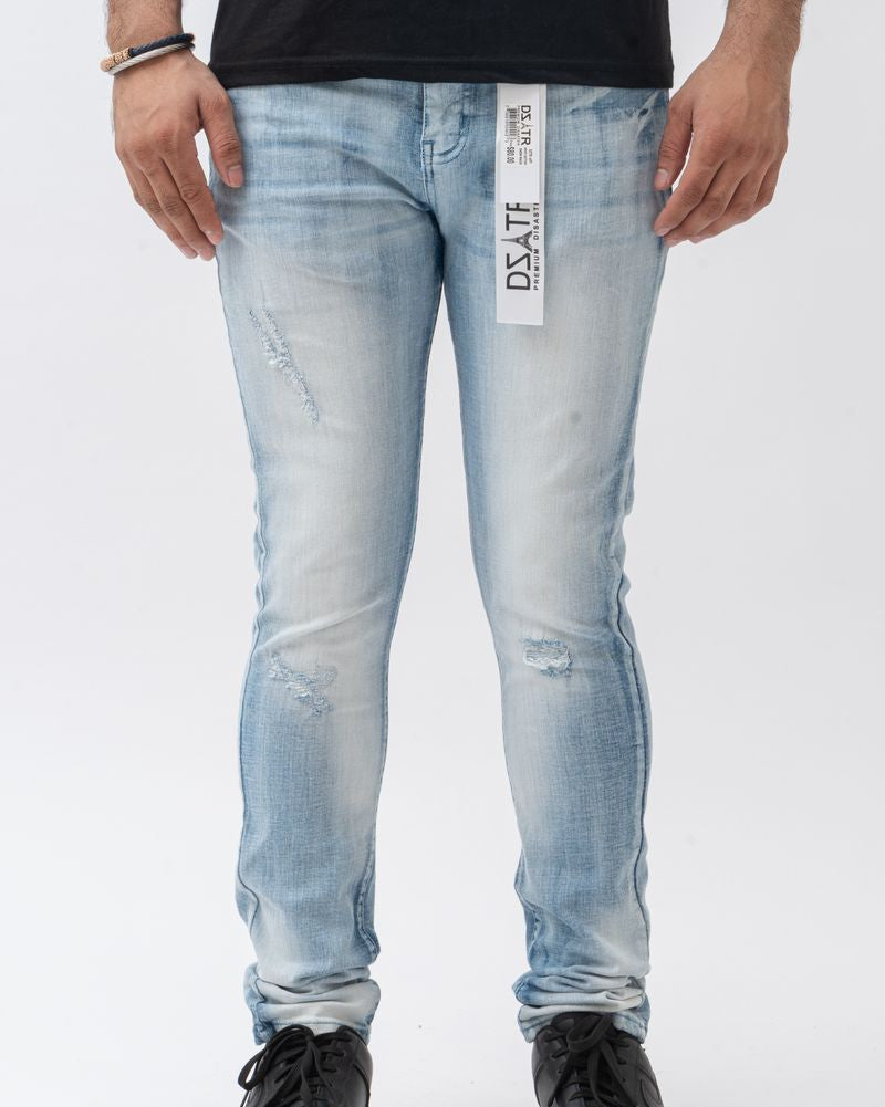 DZSTAR Washed Ultra Skinny Stretch Denim 691