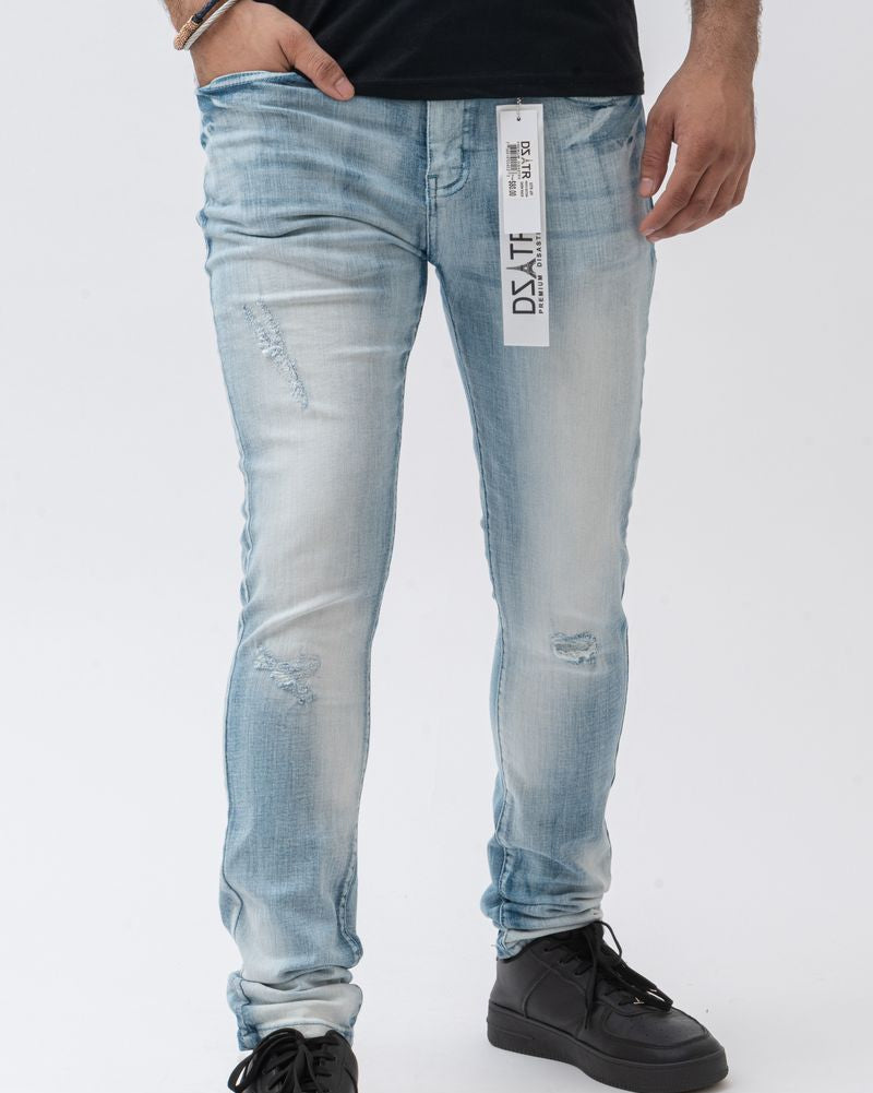 DZSTAR Washed Ultra Skinny Stretch Denim 691