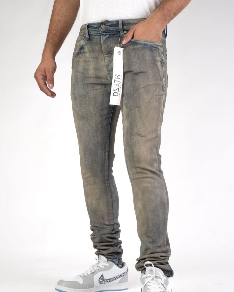 Antique Washed Distress Jean DZTR-473