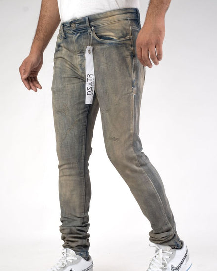 Antique Washed Distress Jean DZTR-473