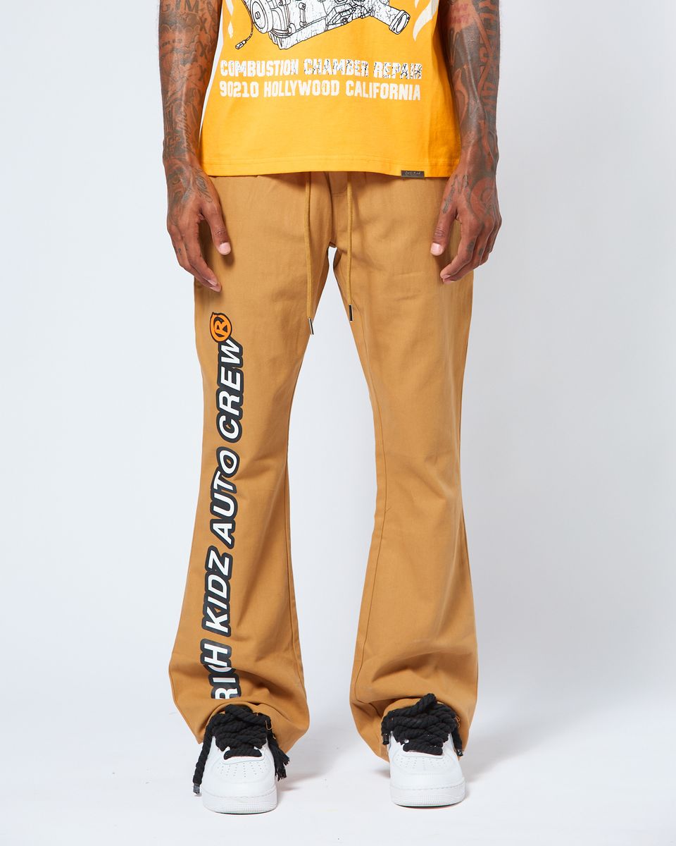 auto crew flare pants