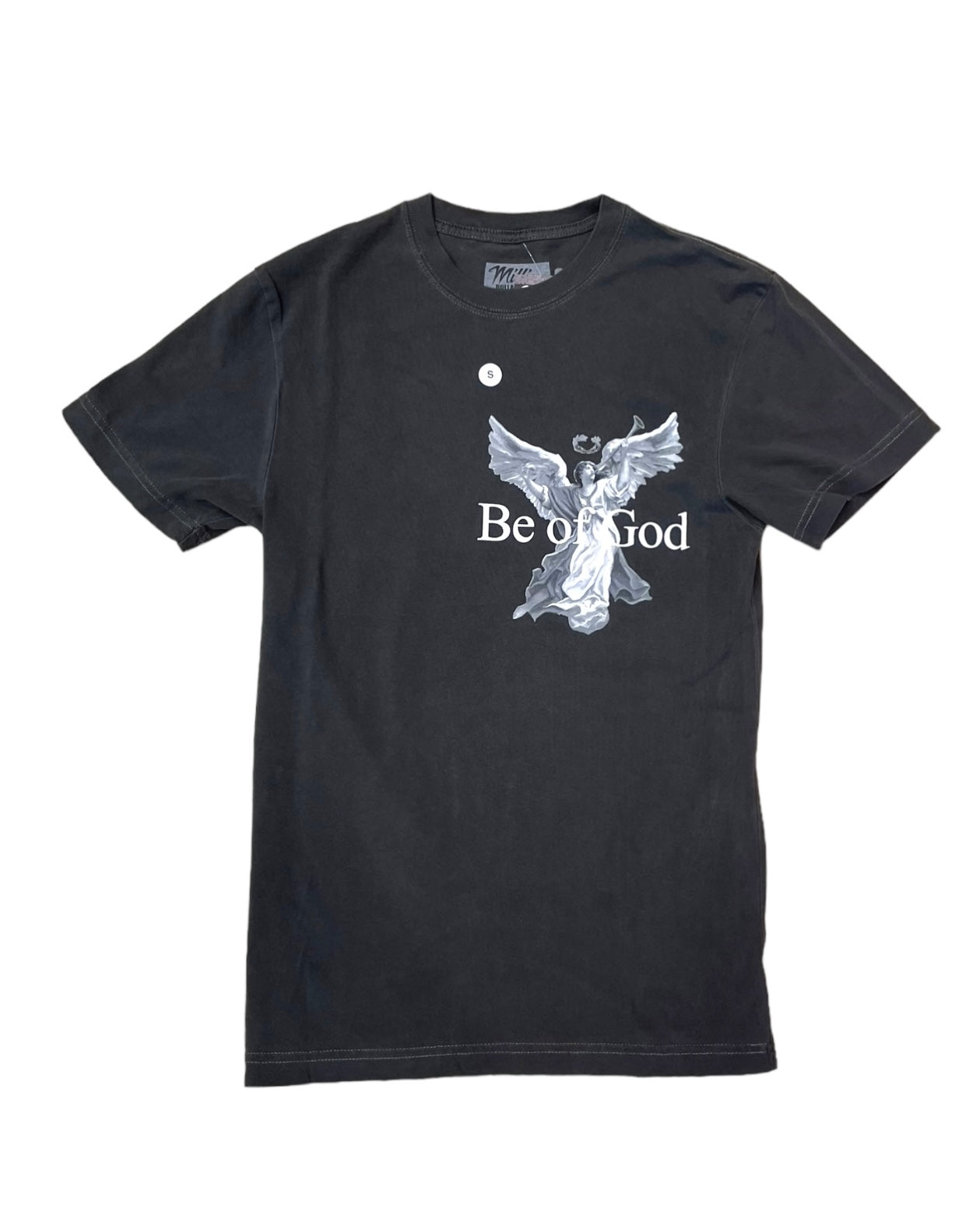 be of god graphic tee vintage grey