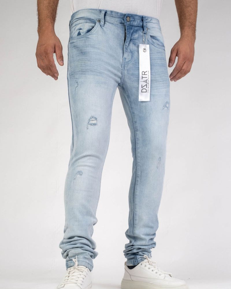 Clean Ripped Super Stretch Jeans DZTR-444
