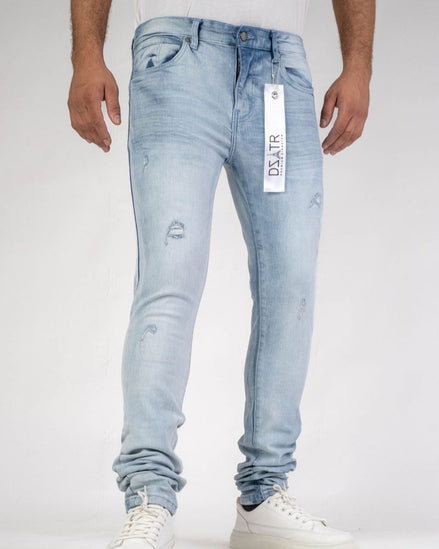 Clean Ripped Super Stretch Jeans DZTR-444