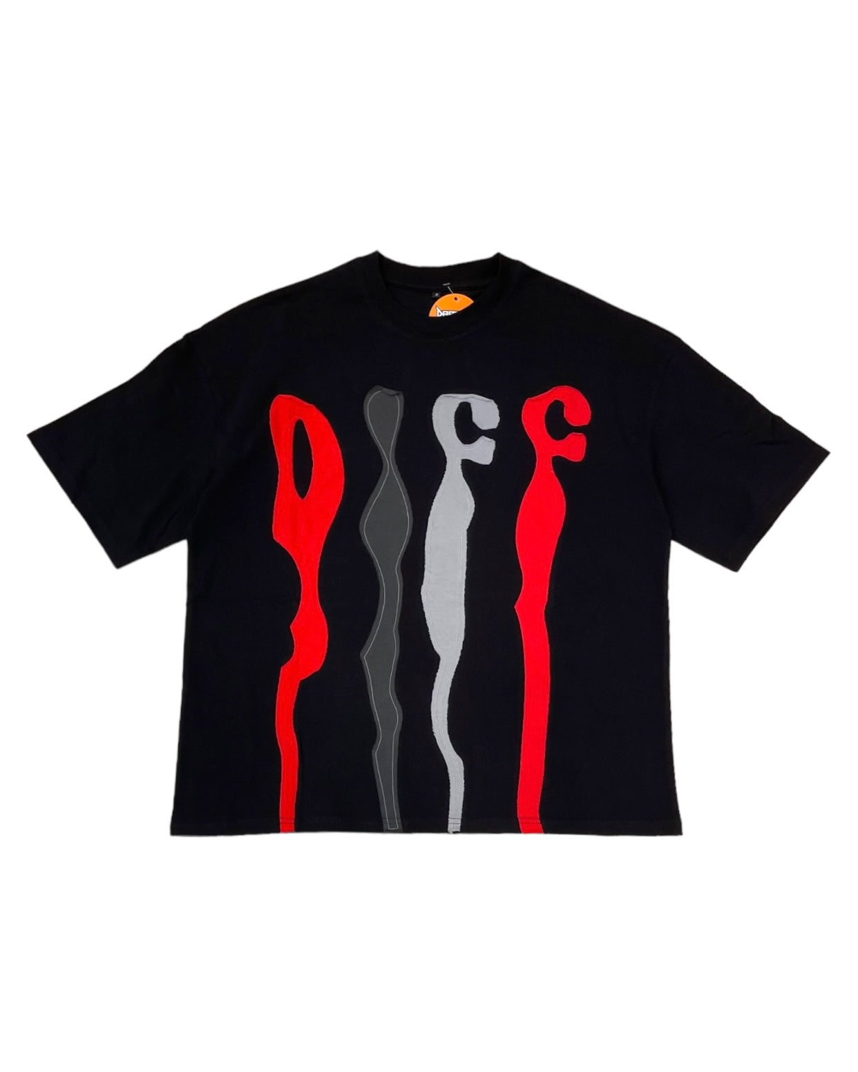 different visions cut and sew graphic tee