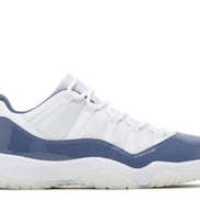 jordan retro 11’s low diffused blue mens 2024