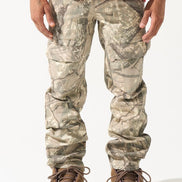 elk baggy jeans in wood camo by serenede