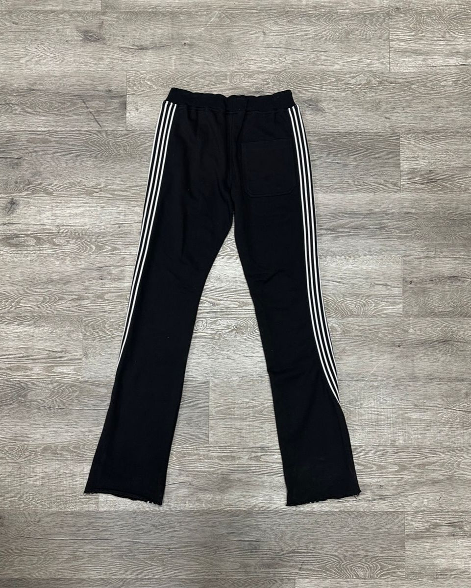 Bkys fleece stacked pants in black 