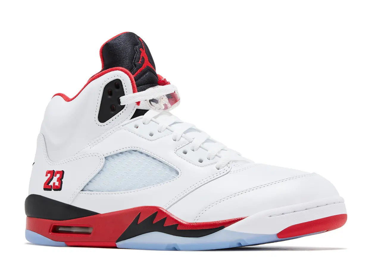 Jordan 5 Retro Fire Red Black Tongue (2025) Men's