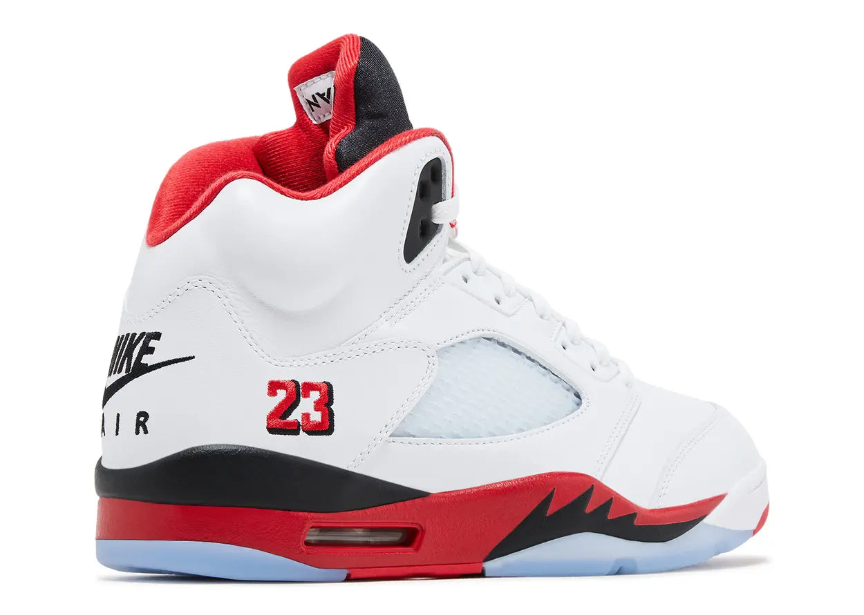 Jordan 5 Retro Fire Red Black Tongue (2025) Men's