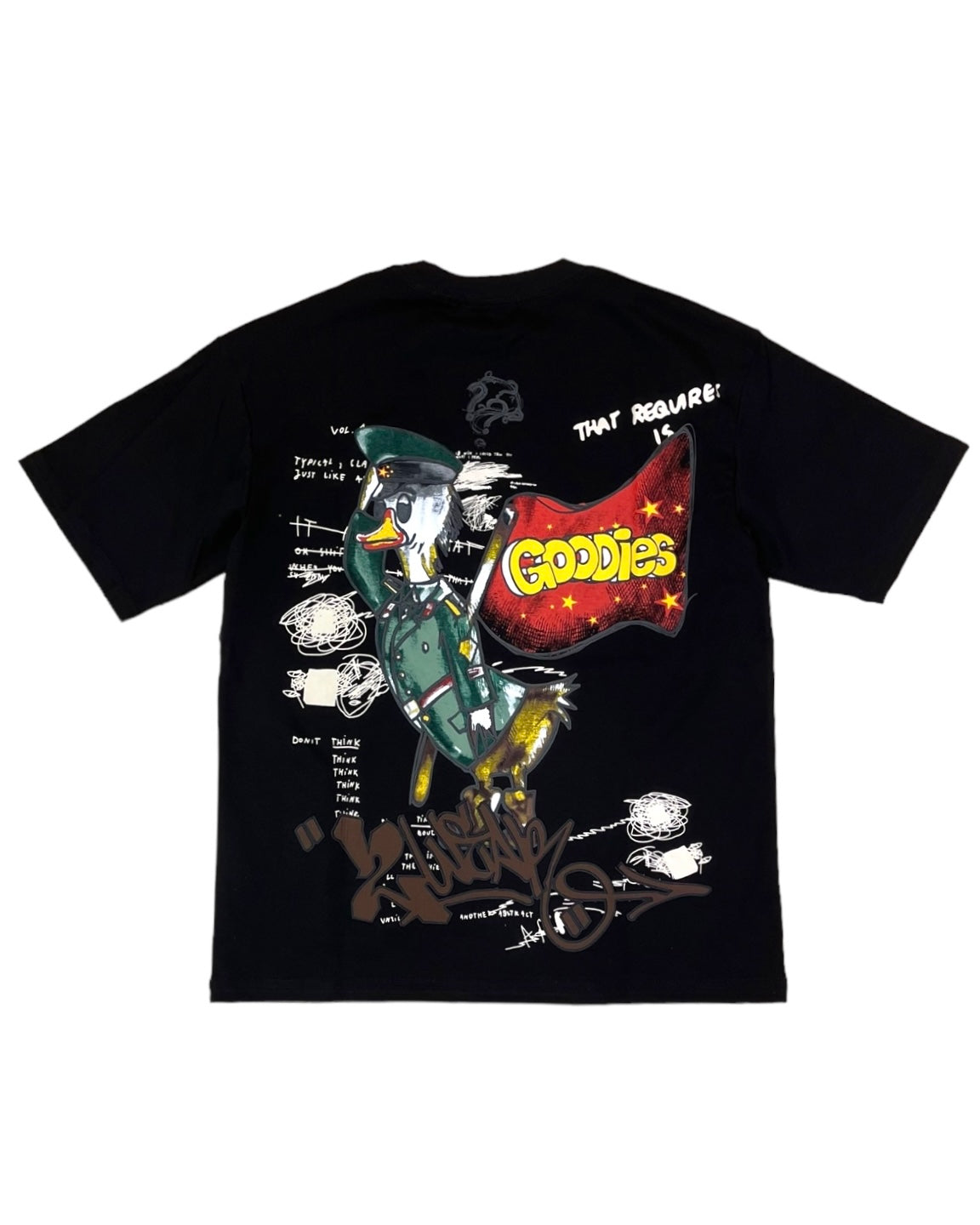 goodies graphic shirt in black 