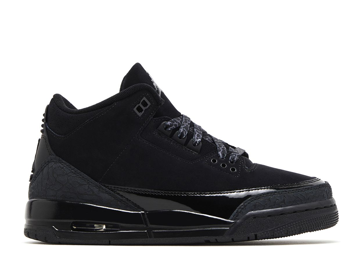 Jordan Retro 3's Black Cat (2025) (GS)