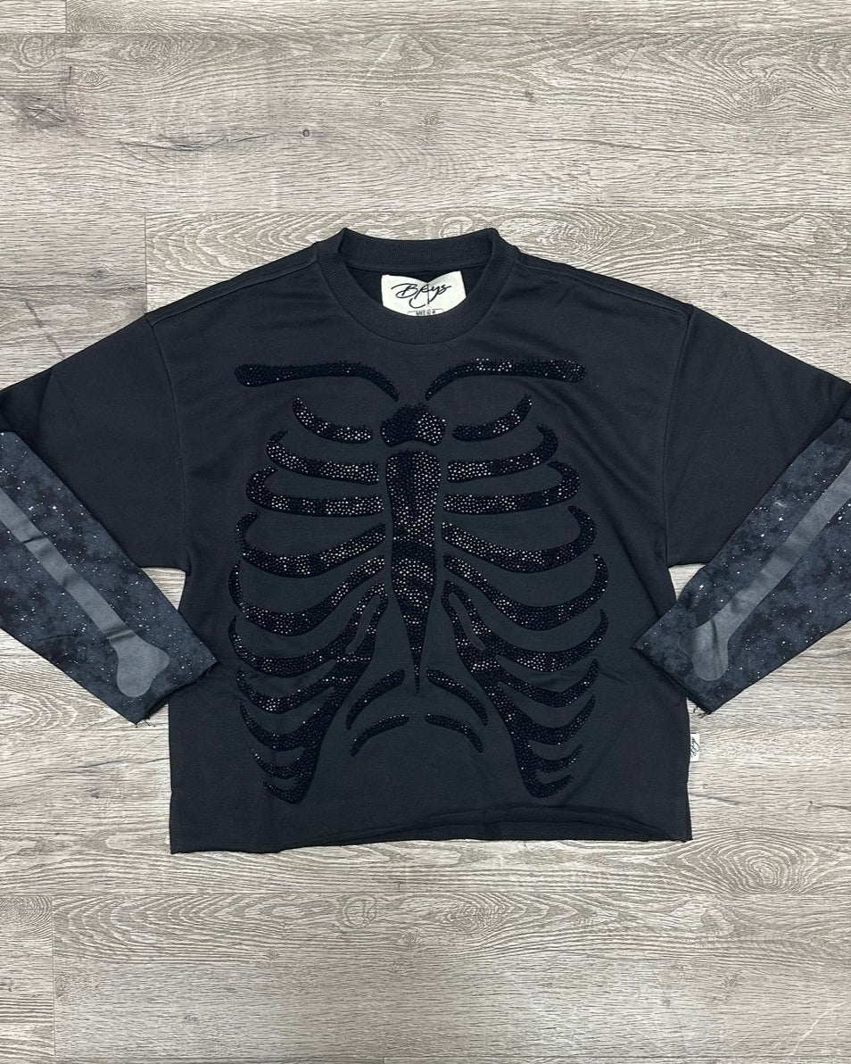Hurt Layered Long Sleeve Tee