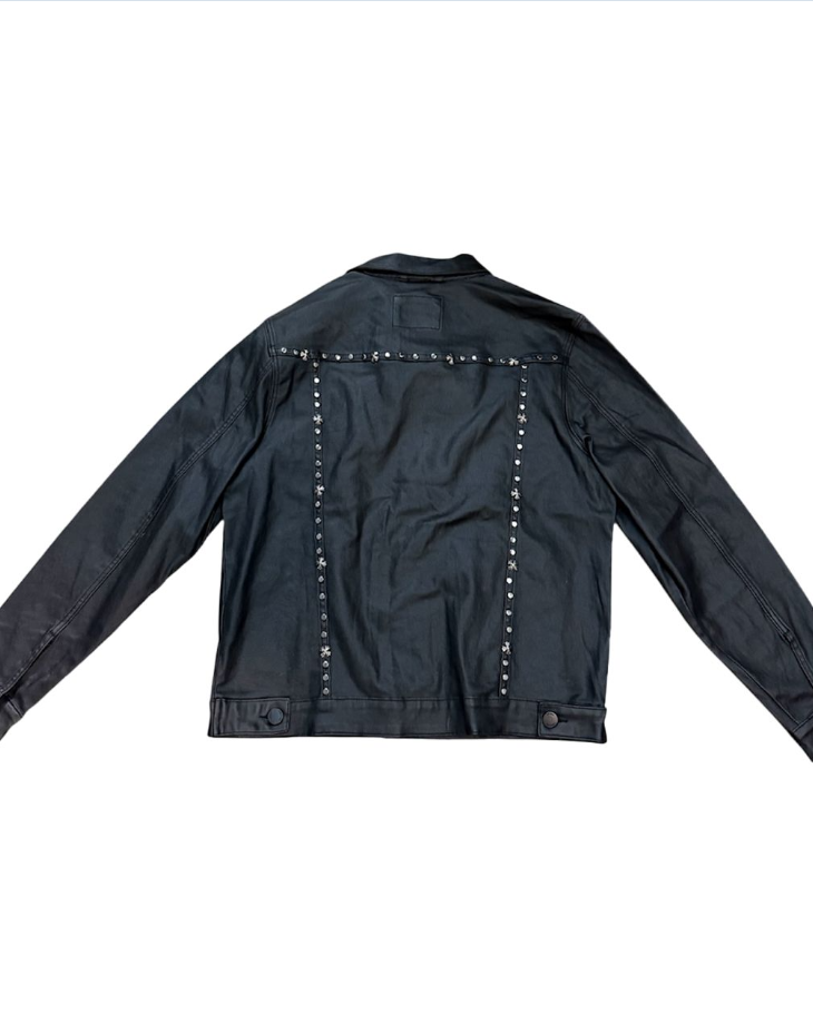 Black jacket on a white background