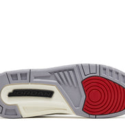 grade school jordan retro 3’s cement grey 2024