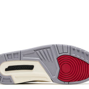 jordan retro 3’s cement grey men 2024