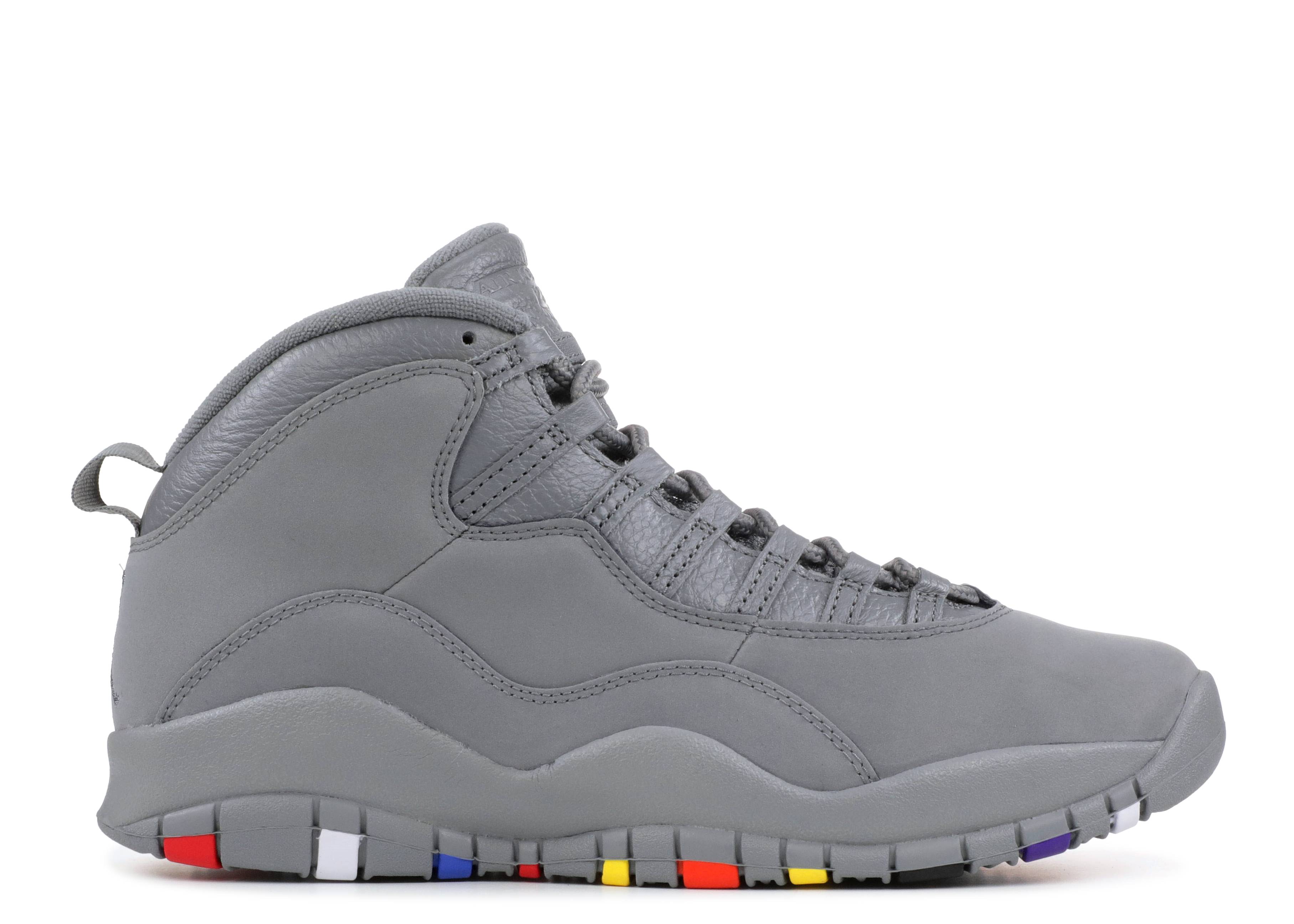 Jordan Retro 10’s Cool Grey Men (2018)