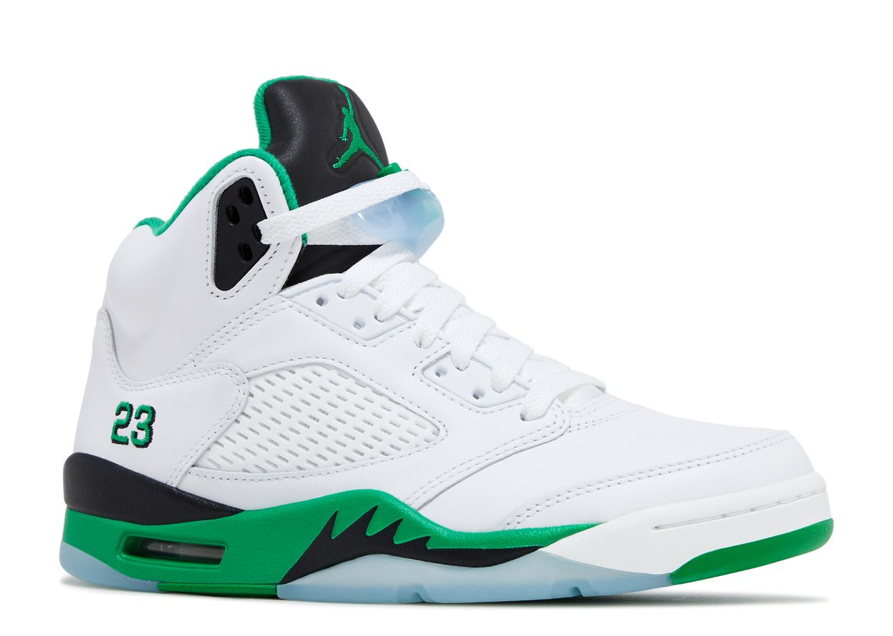 Jordan Retro 5’s Lucky Green (WMNS)