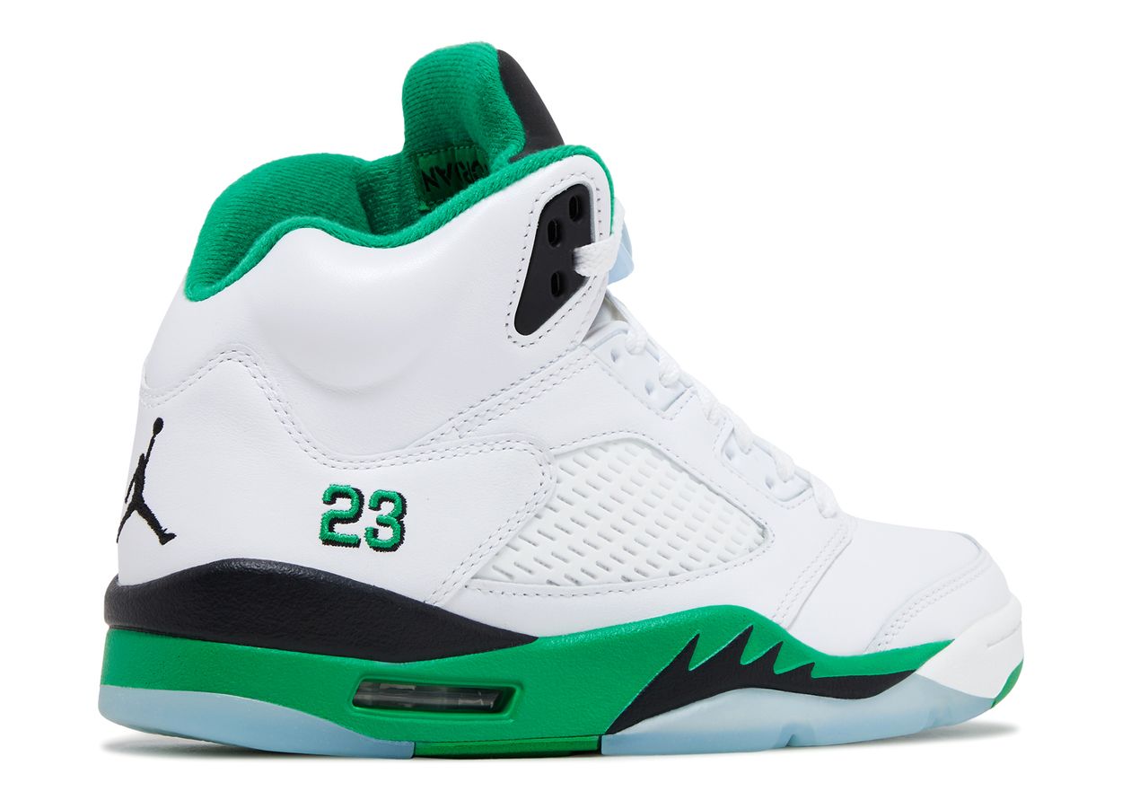 Jordan Retro 5’s Lucky Green (WMNS)