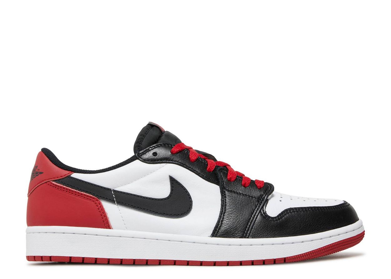 Jordan Retro 1's Low OG Black Toe Men