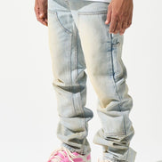 serenede journey baggy carpenter jeans in blue