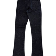 Black jeans on a white background