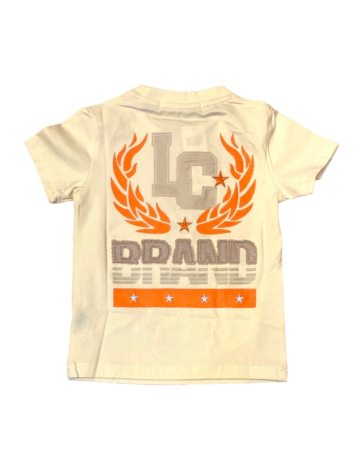 lcuky charms lucky star tee in cream for toddlers