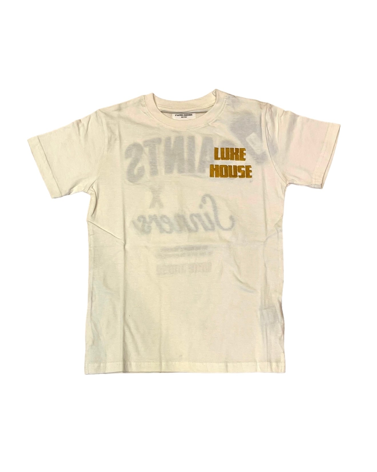 junior boys luxe house tee in natural x timber