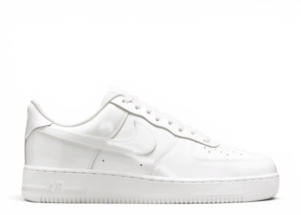 Nike Air Force 1 Low '07 Premium White Patent Men's