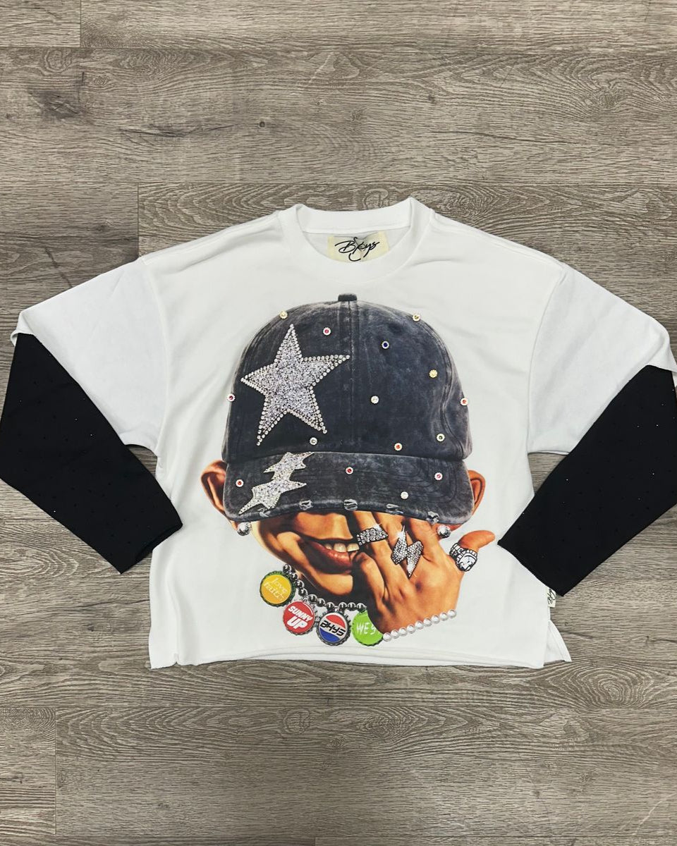 Star Layered Long Sleeve Tee