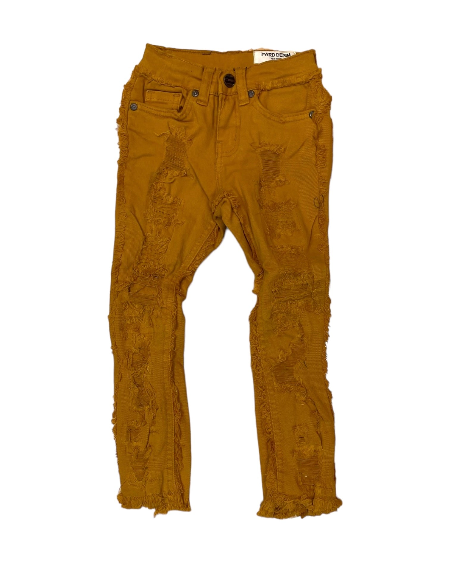 toddler boys no end stacked pants in timber