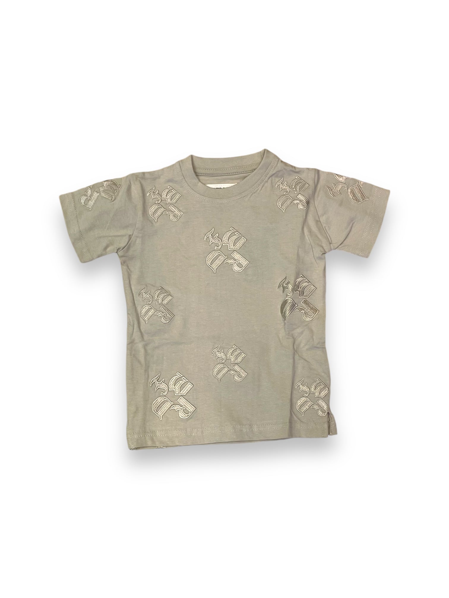 FWRD brand toddler’s emb tee in bone 