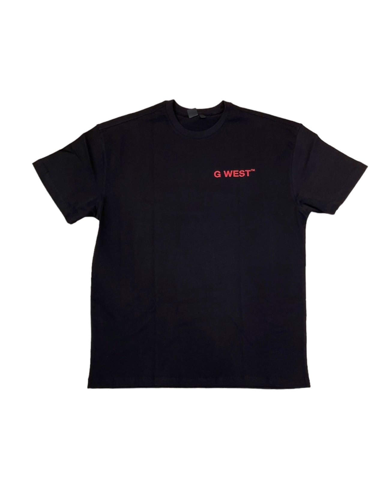 g. west world wide graphic shirt black 